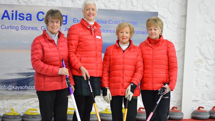 First ‘Fred. Olsen Cruise Lines National Masters Curling Championships’ to commence on Thursday 17th January 2019