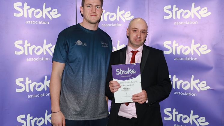 ​Blackburn stroke survivor receives regional recognition