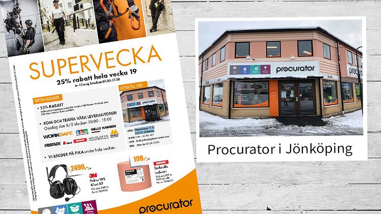 Supervecka på Procurator i Jönköping