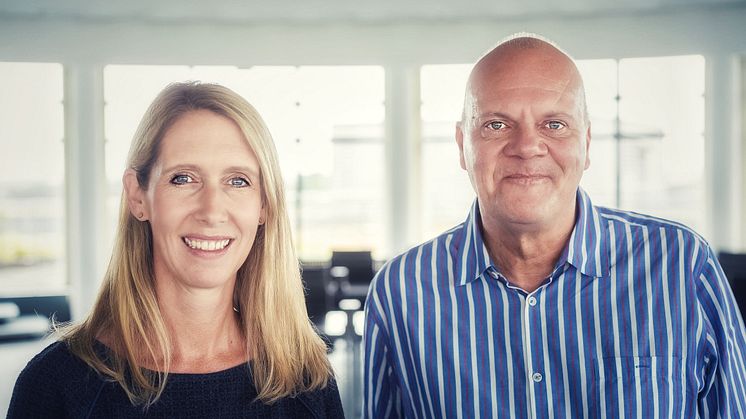 Maike Gruhn und Burkhard Oppenberg, Geschäftsführung der Gothaer Solutions GmbH