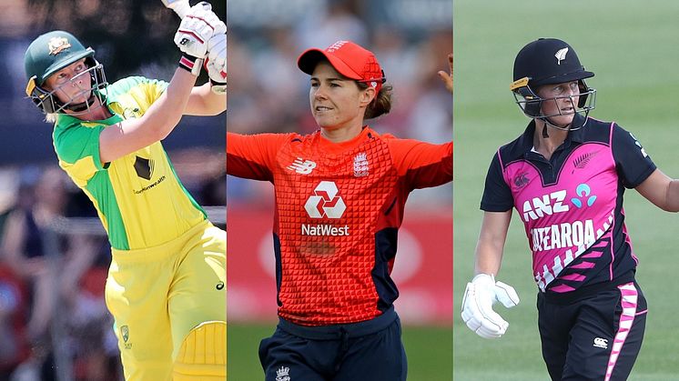 Meg Lanning, Tammy Beaumont and Sophie Devine will all play in The Hundred (Getty Sport)