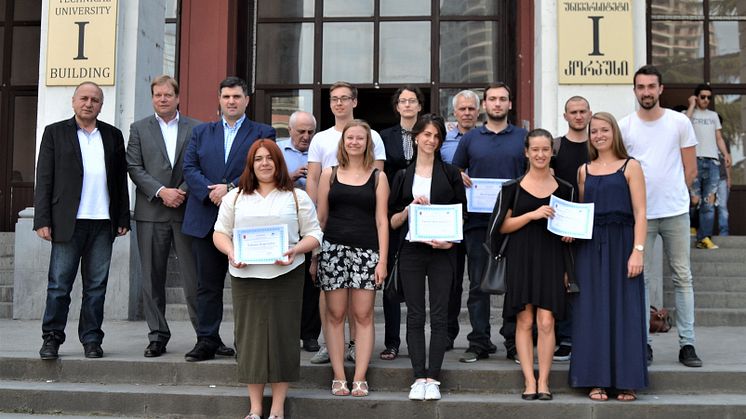 Studierende des Bachelorstudiengangs Logistik der TH Wildau profitieren von Kooperation mit Universität in Georgien