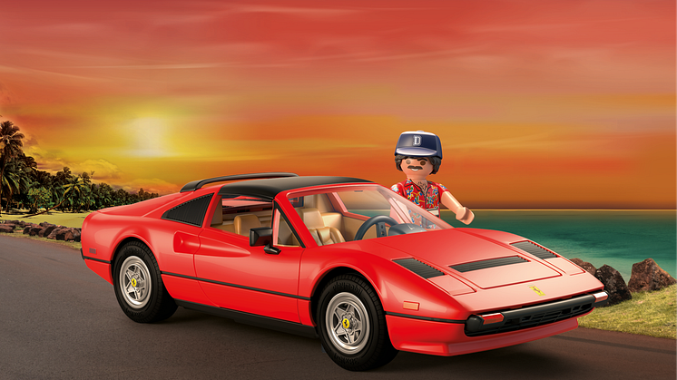 ,,Magnum,  P.I." kommt ins PLAYMOBIL-Universum - in seinem  Ferrari!