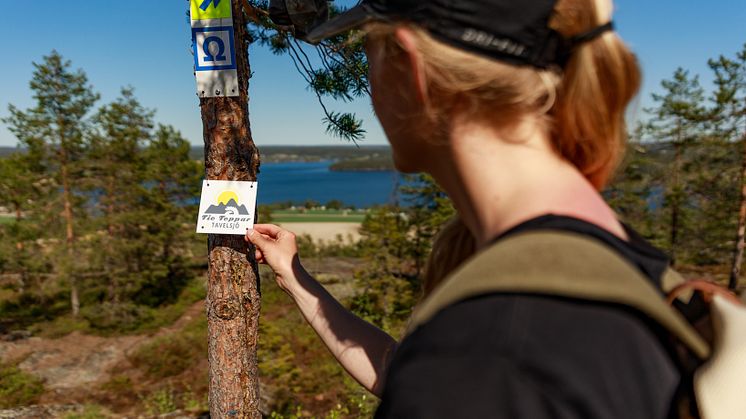 Vandring Tavelsjö Tio Toppar
