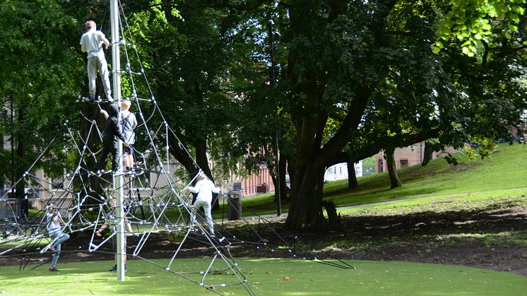 Välkommen på invigning av Vasaparkens nya lekplats