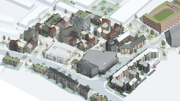 Selma stad, Hisings Backa - en stadsdel under omvandling - totalt ca 1000 nya bostäder