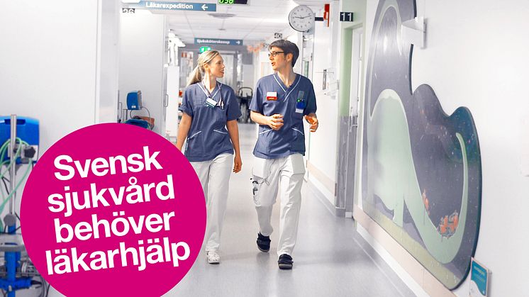 Svensk sjukvård behöver läkarhjälp – Läkaresällskapet lanserar idéprogram för förbättrad hälsa  och sjukvård