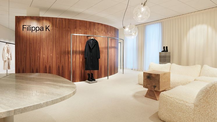 FILIPPA K NYÖPPNAR PÅ NK GÖTEBORG MED ARKITEKTRITAT BUTIKSKONCEPT