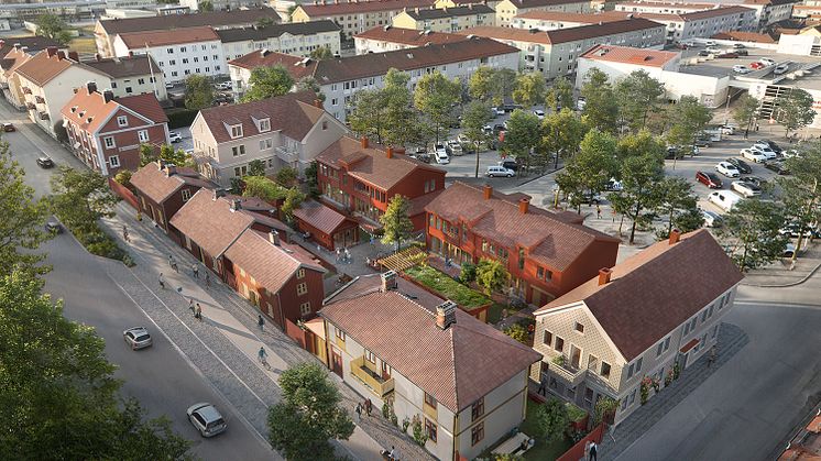 Röda husen, LINK Arkitektur