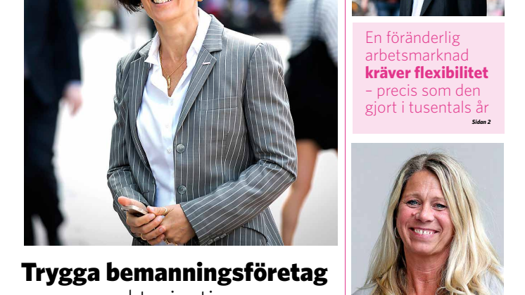 Tidning Bemanningsföretagen