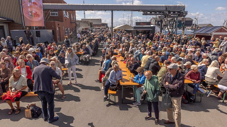 Med op mod 5.000 gæster er Læsø Jomfruhummerfestivalen et af Læsøs helt store arrangementer.