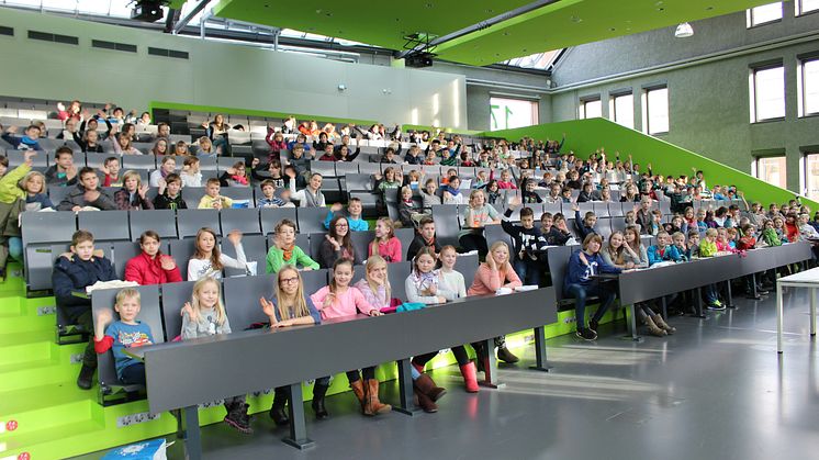 In einem Monat startet die 14. Kinderuniversität an der Technischen Hochschule Wildau