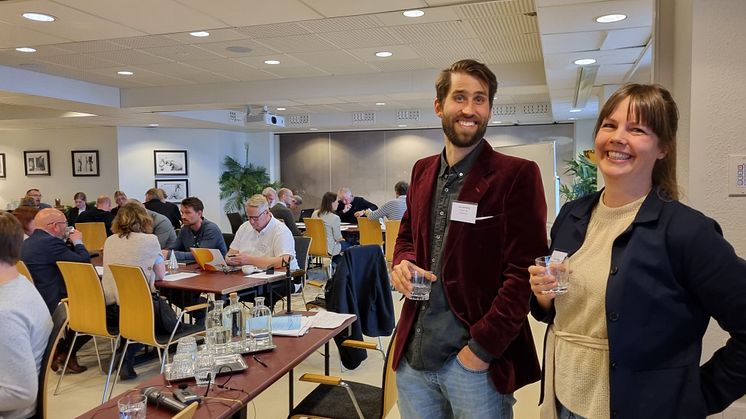 Joel Karlberg, Biogas Väst tillsammans med Sabine Täuber, Biogas Syd