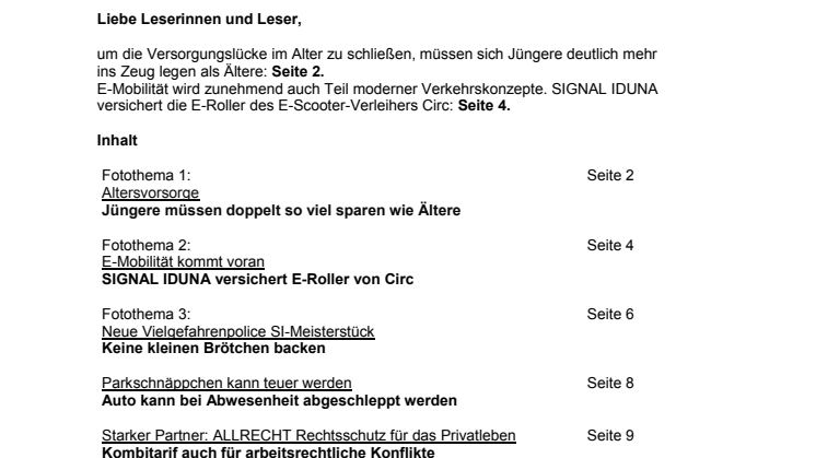 Tipps und Themen 7-2019