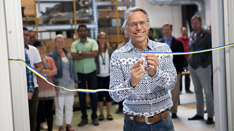 Nytt lab inom 3D-print invigt  på Högskolan Väst