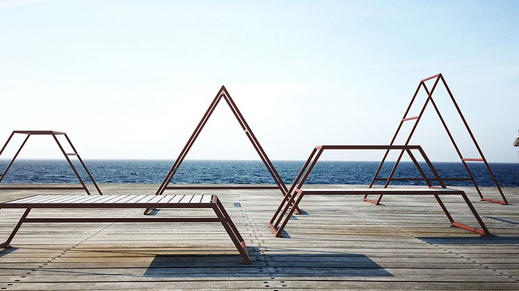 Kebne utegym och dess moduler, design Kauppi & Kauppi.