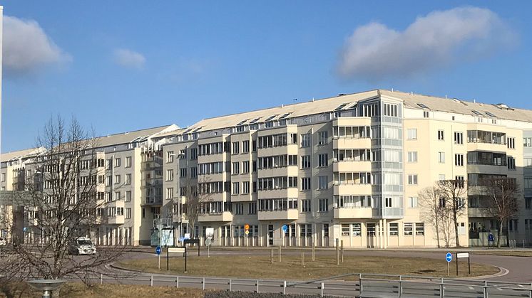 Riksbyggen renoverar tak och fasader åt Brf  Hälsan i Jönköping