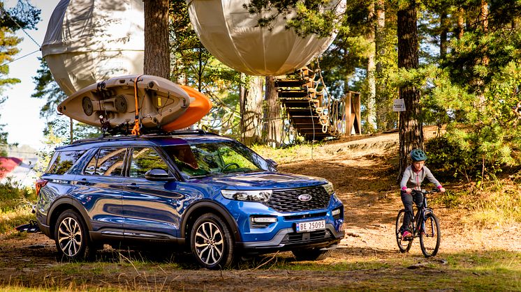 Ford Explorer ladbar hybrid Hove 2020 komoot