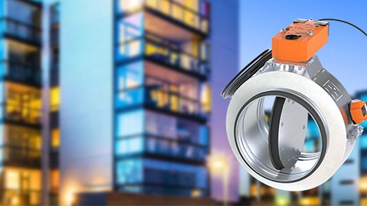 Lindab releases new circular fire damper for faster installation