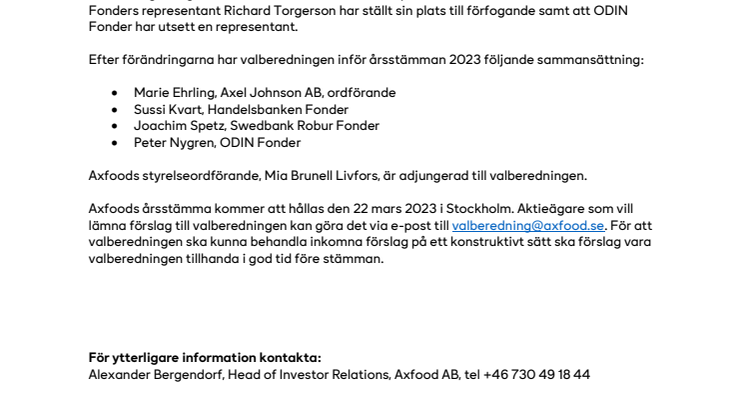 Förändring i valberedningen inför årsstämman 2023.pdf
