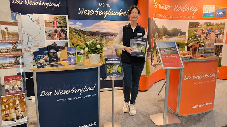 Weserbergland Präsentation auf der ABF in Hannover (c) Weserbergland Tourismus e.V.