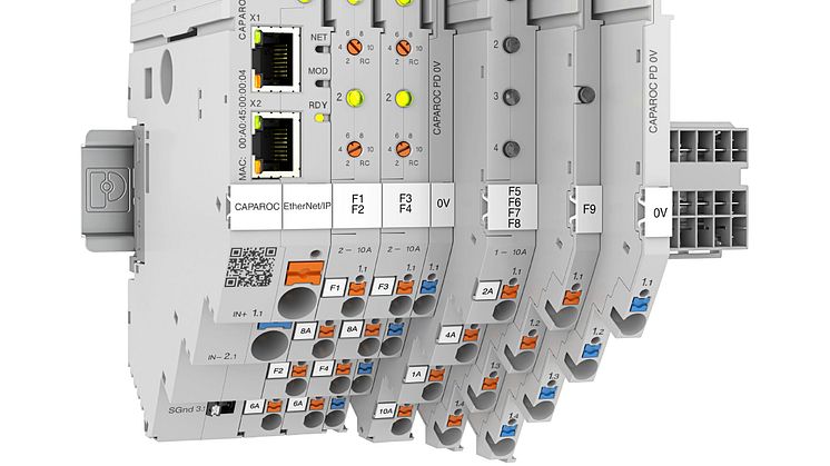 Electronic circuit breaker system: communication via EtherNet/IP™