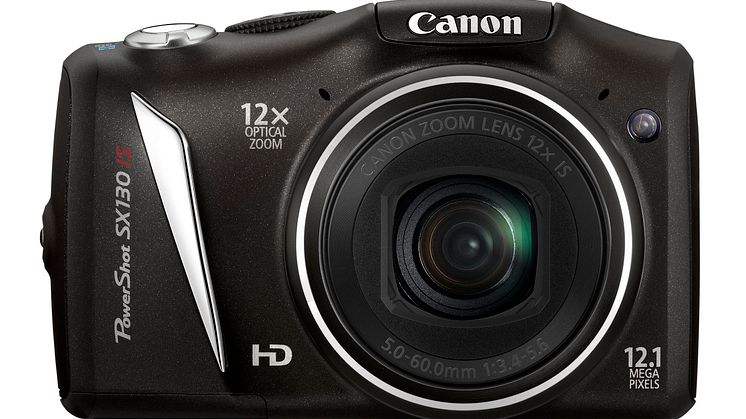 Canon introducerar PowerShot SX130 IS – höga prestanda till ett familjevänligt pris 