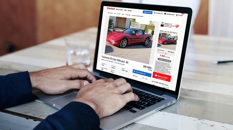 ​Kategorin Fordon blir eget affärsområde på Blocket