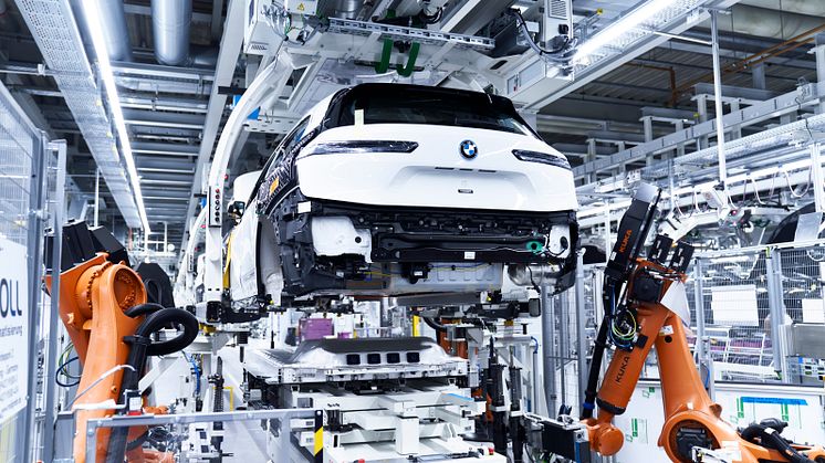 BMW iX i produksjon