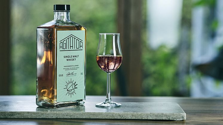 Världspremiär för Agitator – ny svensk whiskyproducent
