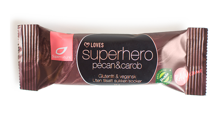 Superhero pecan & carob