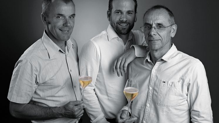 Utvald odlarchampagne på klassisk druvblandning
