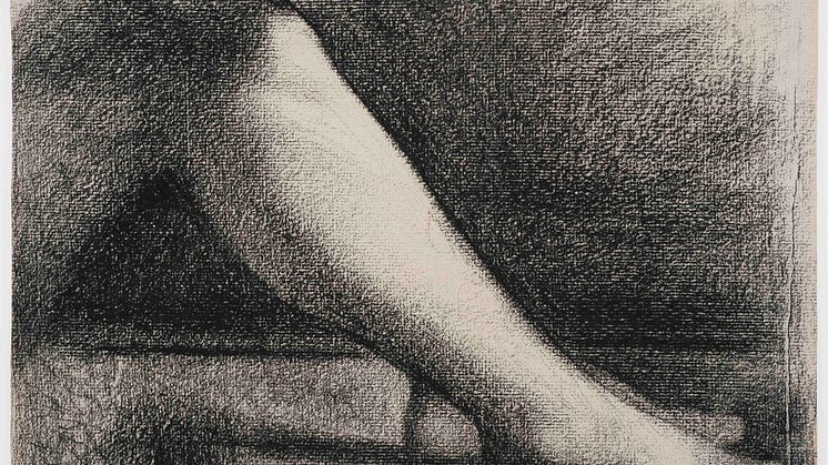 New acquisition: Crayon study by Georges Seurat