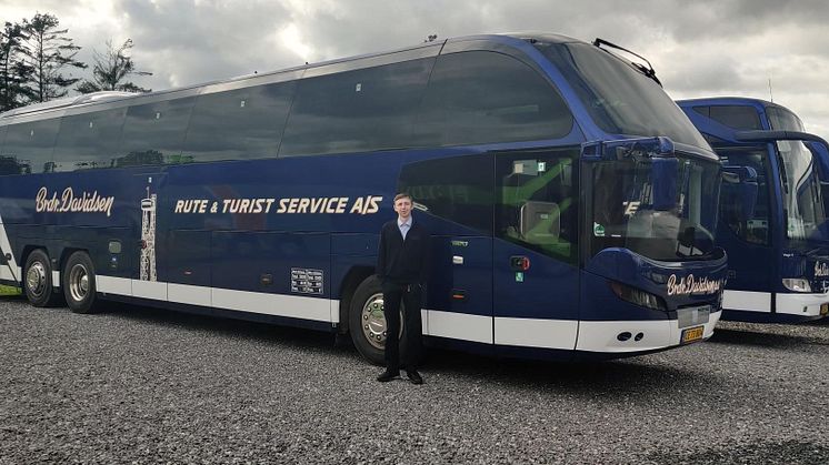 Stor succes med første buslærling 