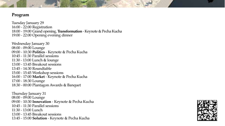 Invitation to The Urban Agriculture Summit 2013 in Linköping - program details