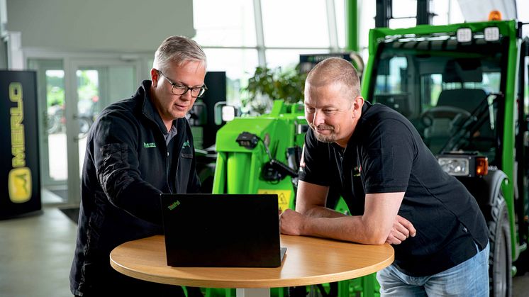 Peter och Jonas på teknisk support