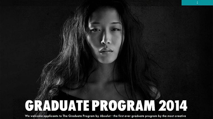 Absolut söker nyexade studenter till nytt globalt graduate-program