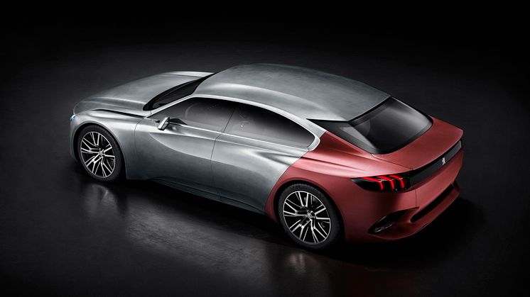 Peugeot Exalt konceptbil bak_sida