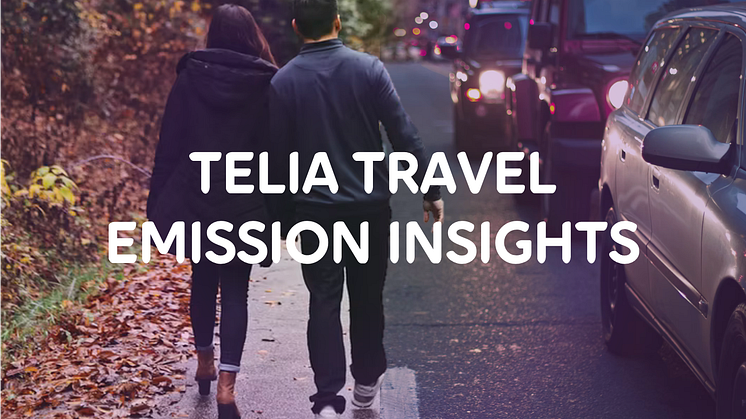 Telia lanserar tjänst för kartläggning av koldioxidutsläpp från persontransporter