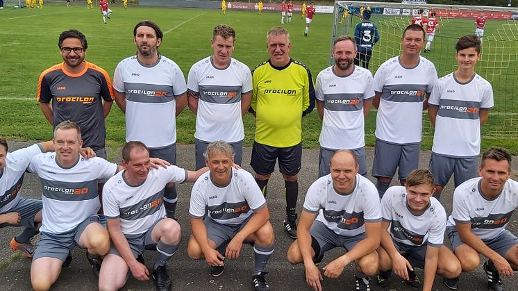 Benefiz Fußballturnier mit Unterstützung durch procilon