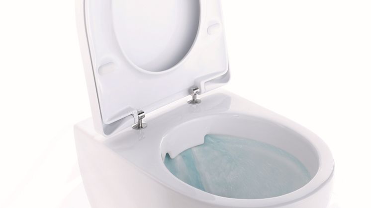 Ifö iCon Rimfree - toaletten utan spolkant