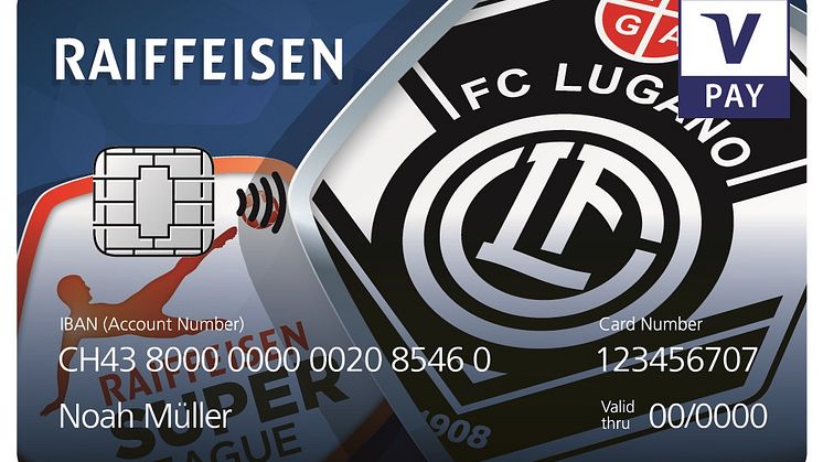 Kartenbilder VPAY Raiffeisen FC Lugano
