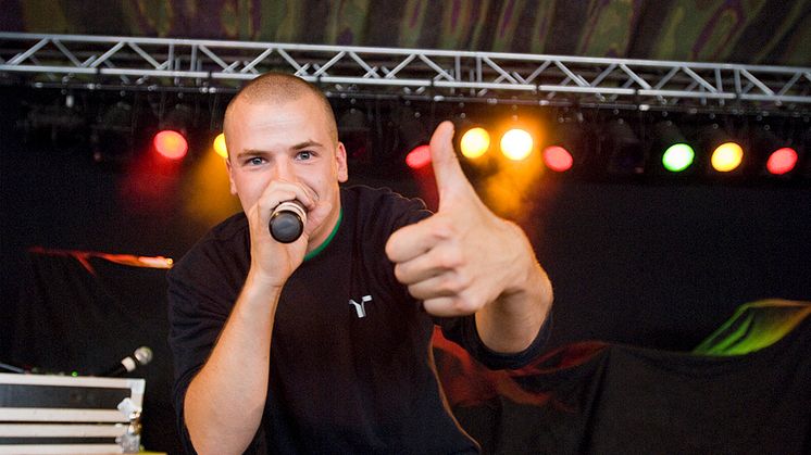 "DEL" blev vinnare i Bostadsbolagets Rap battle på Göteborgs Kulturkalas