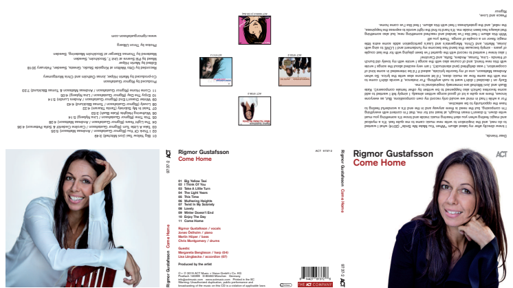 Albumomslag med tracklist