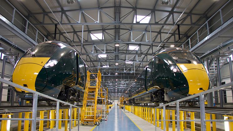 I nuovi treni per la linea GWR del Devon e della Cornovaglia partono dalla Toscana per il loro viaggio attraverso l’Europa