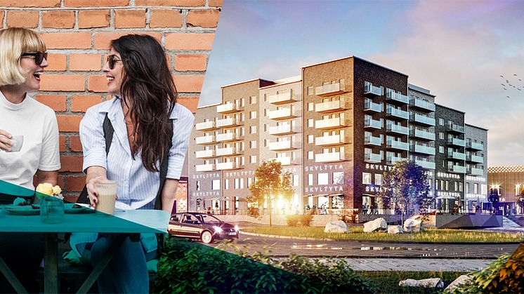 Nu börjar vi förmedlingen av Atrium Ljungbergs hyresbostäder i Gränbystaden