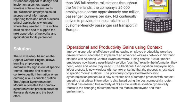 Case Study - Dutch Rail