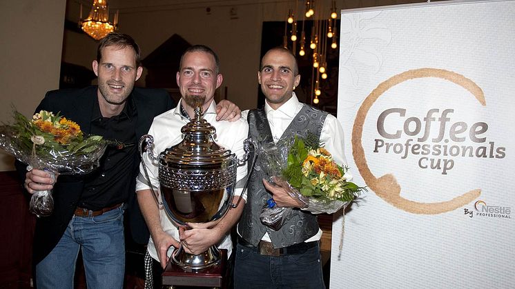 Vinnartrion i Coffee Professionals Cup 2013
