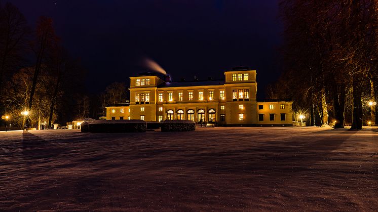 Vinter på Rånäs Slott