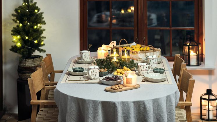 Der er masser af inspiration til opdækningen af julebordet at finde hos JYSK.